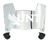 North Texas Mean Green Mini Football Helmet Visor Shield w/ Clips - PICK VISOR & LOGO COLOR - SportsJewelryProShop