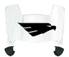 North Texas Mean Green Mini Football Helmet Visor Shield w/ Clips - PICK VISOR & LOGO COLOR - SportsJewelryProShop