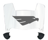 North Texas Mean Green Mini Football Helmet Visor Shield w/ Clips - PICK VISOR & LOGO COLOR - SportsJewelryProShop
