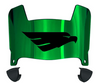 North Texas Mean Green Mini Football Helmet Visor Shield w/ Clips - PICK VISOR & LOGO COLOR - SportsJewelryProShop