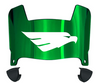 North Texas Mean Green Mini Football Helmet Visor Shield w/ Clips - PICK VISOR & LOGO COLOR - SportsJewelryProShop