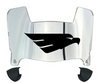 North Texas Mean Green Mini Football Helmet Visor Shield w/ Clips - PICK VISOR & LOGO COLOR - SportsJewelryProShop
