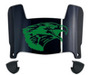 North Texas Mean Green Mini Football Helmet Visor Shield w/ Clips - PICK VISOR & LOGO COLOR - SportsJewelryProShop