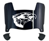 North Texas Mean Green Mini Football Helmet Visor Shield w/ Clips - PICK VISOR & LOGO COLOR - SportsJewelryProShop