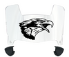 North Texas Mean Green Mini Football Helmet Visor Shield w/ Clips - PICK VISOR & LOGO COLOR - SportsJewelryProShop