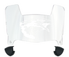 North Texas Mean Green Mini Football Helmet Visor Shield w/ Clips - PICK VISOR & LOGO COLOR - SportsJewelryProShop