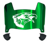 North Texas Mean Green Mini Football Helmet Visor Shield w/ Clips - PICK VISOR & LOGO COLOR - SportsJewelryProShop