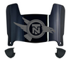 North Texas Mean Green Mini Football Helmet Visor Shield w/ Clips - PICK VISOR & LOGO COLOR - SportsJewelryProShop