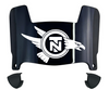 North Texas Mean Green Mini Football Helmet Visor Shield w/ Clips - PICK VISOR & LOGO COLOR - SportsJewelryProShop