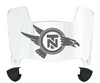 North Texas Mean Green Mini Football Helmet Visor Shield w/ Clips - PICK VISOR & LOGO COLOR - SportsJewelryProShop