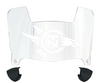 North Texas Mean Green Mini Football Helmet Visor Shield w/ Clips - PICK VISOR & LOGO COLOR - SportsJewelryProShop