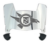 North Texas Mean Green Mini Football Helmet Visor Shield w/ Clips - PICK VISOR & LOGO COLOR - SportsJewelryProShop