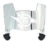 North Texas Mean Green Mini Football Helmet Visor Shield w/ Clips - PICK VISOR & LOGO COLOR - SportsJewelryProShop