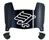 North Texas Mean Green Mini Football Helmet Visor Shield w/ Clips - PICK VISOR & LOGO COLOR - SportsJewelryProShop