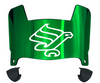 North Texas Mean Green Mini Football Helmet Visor Shield w/ Clips - PICK VISOR & LOGO COLOR - SportsJewelryProShop