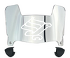 North Texas Mean Green Mini Football Helmet Visor Shield w/ Clips - PICK VISOR & LOGO COLOR - SportsJewelryProShop