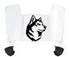 Northeastern Huskies Mini Football Helmet Visor Shield w/ Clips - PICK VISOR & LOGO COLOR