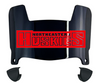 Northeastern Huskies Mini Football Helmet Visor Shield w/ Clips - PICK VISOR & LOGO COLOR