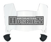 Northeastern Huskies Mini Football Helmet Visor Shield w/ Clips - PICK VISOR & LOGO COLOR