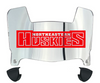 Northeastern Huskies Mini Football Helmet Visor Shield w/ Clips - PICK VISOR & LOGO COLOR