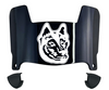 Northeastern Huskies Mini Football Helmet Visor Shield w/ Clips - PICK VISOR & LOGO COLOR