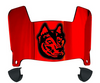 Northeastern Huskies Mini Football Helmet Visor Shield w/ Clips - PICK VISOR & LOGO COLOR