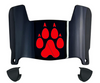 Northeastern Huskies Mini Football Helmet Visor Shield w/ Clips - PICK VISOR & LOGO COLOR