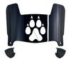 Northeastern Huskies Mini Football Helmet Visor Shield w/ Clips - PICK VISOR & LOGO COLOR