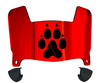 Northeastern Huskies Mini Football Helmet Visor Shield w/ Clips - PICK VISOR & LOGO COLOR