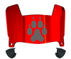 Northeastern Huskies Mini Football Helmet Visor Shield w/ Clips - PICK VISOR & LOGO COLOR