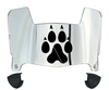Northeastern Huskies Mini Football Helmet Visor Shield w/ Clips - PICK VISOR & LOGO COLOR