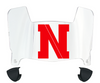 Northeastern Huskies Mini Football Helmet Visor Shield w/ Clips - PICK VISOR & LOGO COLOR