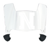 Northeastern Huskies Mini Football Helmet Visor Shield w/ Clips - PICK VISOR & LOGO COLOR