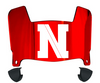 Northeastern Huskies Mini Football Helmet Visor Shield w/ Clips - PICK VISOR & LOGO COLOR