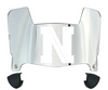 Northeastern Huskies Mini Football Helmet Visor Shield w/ Clips - PICK VISOR & LOGO COLOR