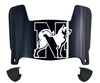 Northeastern Huskies Mini Football Helmet Visor Shield w/ Clips - PICK VISOR & LOGO COLOR