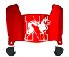 Northeastern Huskies Mini Football Helmet Visor Shield w/ Clips - PICK VISOR & LOGO COLOR