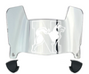 Northeastern Huskies Mini Football Helmet Visor Shield w/ Clips - PICK VISOR & LOGO COLOR