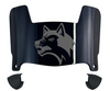 Northeastern Huskies Mini Football Helmet Visor Shield w/ Clips - PICK VISOR & LOGO COLOR