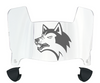 Northeastern Huskies Mini Football Helmet Visor Shield w/ Clips - PICK VISOR & LOGO COLOR