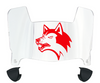 Northeastern Huskies Mini Football Helmet Visor Shield w/ Clips - PICK VISOR & LOGO COLOR