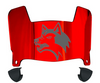 Northeastern Huskies Mini Football Helmet Visor Shield w/ Clips - PICK VISOR & LOGO COLOR