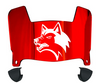 Northeastern Huskies Mini Football Helmet Visor Shield w/ Clips - PICK VISOR & LOGO COLOR