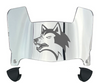 Northeastern Huskies Mini Football Helmet Visor Shield w/ Clips - PICK VISOR & LOGO COLOR