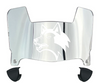 Northeastern Huskies Mini Football Helmet Visor Shield w/ Clips - PICK VISOR & LOGO COLOR