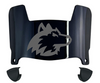 Northern Illinois Huskies Mini Football Helmet Visor Shield w/ Clips - PICK VISOR & LOGO COLOR