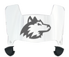 Northern Illinois Huskies Mini Football Helmet Visor Shield w/ Clips - PICK VISOR & LOGO COLOR