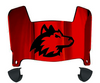 Northern Illinois Huskies Mini Football Helmet Visor Shield w/ Clips - PICK VISOR & LOGO COLOR