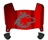 Northern Illinois Huskies Mini Football Helmet Visor Shield w/ Clips - PICK VISOR & LOGO COLOR