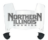 Northern Illinois Huskies Mini Football Helmet Visor Shield w/ Clips - PICK VISOR & LOGO COLOR
